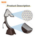 Energy-saving IP67 waterproof color temperature 6000K-6500K garden lighting solar Led street lamp